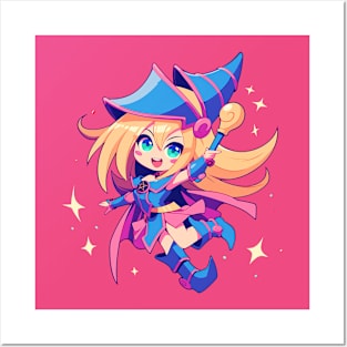 dark magician girl Posters and Art